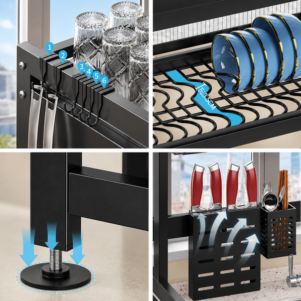 Kitchen Sink Shelf With Cabinet Door