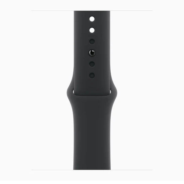 Apple Watch Series 9, GPS + Callular With Stainless Steel / ساعة أبل سيريز 9، مزودة بنظام تحديد المواقع العالمي (GPS) ووظيفة الاتصال، مصنوعة من الفولاذ المقاوم للصدأ.